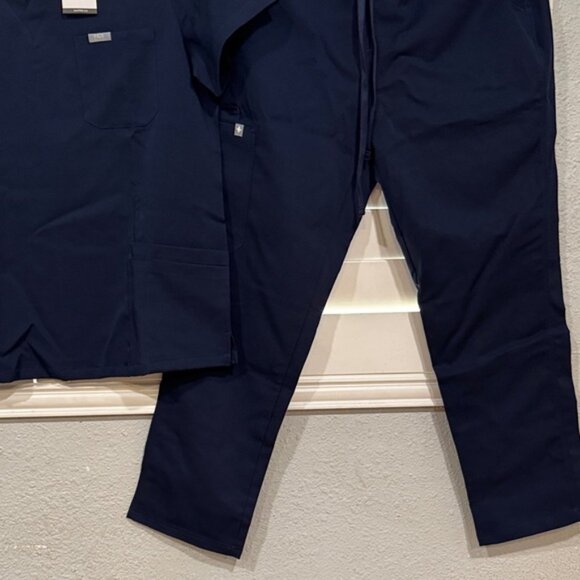 Figs Deep Blue Medical Scrub Set - Picture 4 of 8